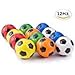Mseeur Mini Sports Stress Balls Soccer Balls Fun, 12-pack