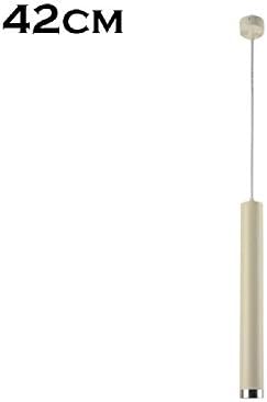 ZHZR Minimalist Chandelier Modern Black/white Cylindrical Long Tube Pendant Light Ceiling Lighting Restaurant Living Room Theme Restaurant Bar Cafe LED/COB Light Source