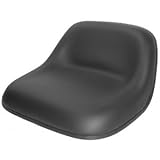 Riding Mower Garden Tractor Deluxe Seat for John Deere, Gravely, MTD, National, Snapper, Toro, Yazoo, Western, Bolens, Gilson, Roper, Wheelhorse, Dixon, Massey, Murray Black Waterproof