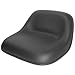 Riding Mower Garden Tractor Deluxe Seat for John Deere, Gravely, MTD, National, Snapper, Toro, Yazoo, Western, Bolens, Gilson, Roper, Wheelhorse, Dixon, Massey, Murray Black Waterproof