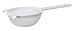 HIC Nylon Double-Ear Fine Mesh Strainer Set, White, Set of 3