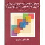 Ten Steps to Improving College Reading Skills, Langan, John, 0944210732