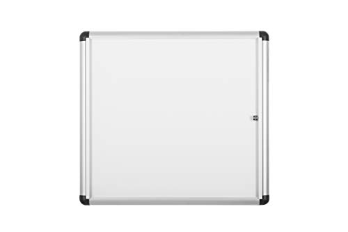Bi-Office Enclore Extra Magnetic Square Display Case, 748 x 686 mm, 6xA4