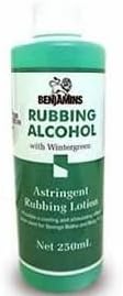 BENJAMIN RUBBING ALCOHOL- ISOPROPYL ALCOHOL 50%- 250ml