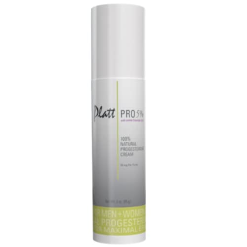 Platt Pro 5% Progesterone Cream Mini, All Natural