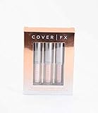 Cover FX Glam and Glow Shimmer Veil Trio Set for Eyes, Lips, Cheeks