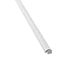 Aspect - 24 in Matte White Peel and Stick Decorative Wall Tile Trim