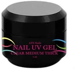 NAIL UV GEL/clear - MEDIUM THICK - size 5ml