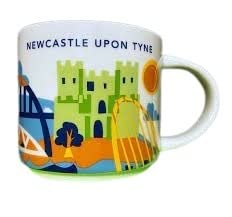 Starbucks You are Here Mug Collection Newcastle Upon Tyne