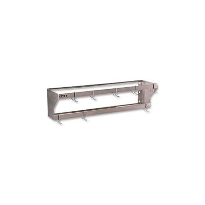 Aero Stainless Steel Wall Mounted Kitchen Pot Rack 84 inch W x 12 inch D x 12 inch H 
