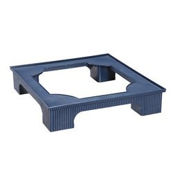 Garg Plastic Refrigerator Stand, in Best Quality Grey Colour