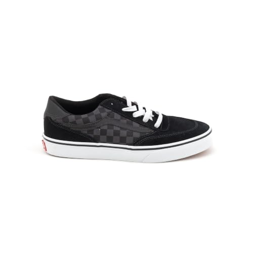 Unisex Kinder Brooklyn Ls Sneaker, Checkerboard Black/Asphalt, 38 EU