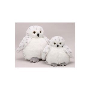 SNOWY WHITE OWL PLUMPEE PLUSH TOY 9