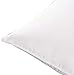 Amazon Basics Down-Alternative Pillow with Cotton Shell - Medium Density, Standard