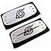 HappyShip 2PCS Naruto Leaf Village and Anti Leaf Village Headband Ninja Cosplay Accessories