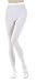 STYLEGAGA 2Pairs Women's 80Denier Semi Opaque Solid Color Footed Pantyhose Tights (S-M, White)