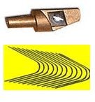 Bryke Racing 902-106c #6 Tire Groover Head / Blade Combo Ideal Grooving Iron