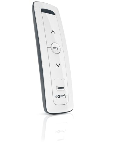 Somfy 1870495 - Fernbedienung für motorisierte Rollläden und Markisen - Situo 5 RTS Pure | Zur Steuerung von 5 Motoren oder 5 Gruppen von RTS-Funkmoto