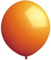 Giant 60 Inch Orange Latex Balloon