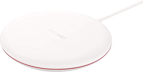 Huawei Chargeur Rapide , Sans Fil Compatible Avec Smartphone Certifié Qi Chargeur Blanc