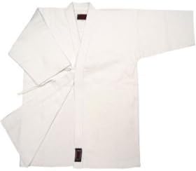 Bogu4u (UG-051) Soft Comfortable Single Layer 100% Cotton White Kendo Gi (Including One Free Double-Knit Tenugui)