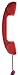 Native Union Pop Phone Retro Handset - Soft Touch (Red)