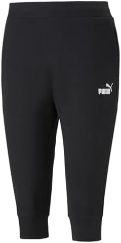 PUMA Men's Essentials Fleece Sweatpants Bt, Cotton Black, 3X-Large