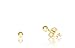 Honolulu Jewelry Company 14K Real Yellow Gold Polished Round Ball Stud Earrings (2mm - Yellow Gold)