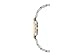 Anne Klein Women's AK/2843MPTT Swarovski Crystal Accented Two-Tone Bracelet Watch