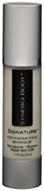 Oxygenating Facial Masque with a Custom Blend of Botanical Skin Brighteners, Vitamins B5, Beta-Carotene, C & E and 8 Antioxidants to Cleanse, Reinvigorate & Decongest Pores. 1.7 Fl. Oz.