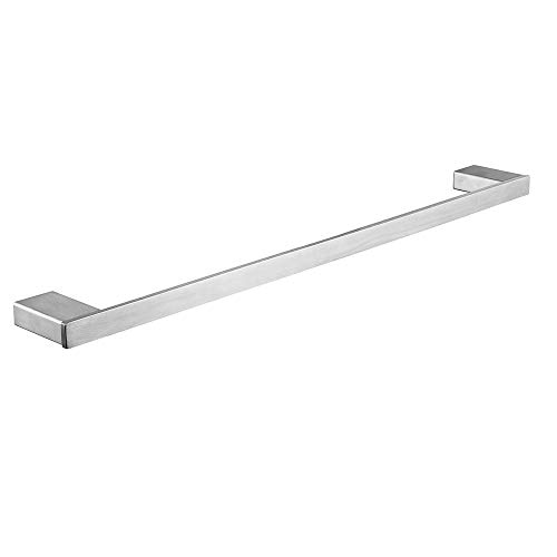 Heable Towel Bar Brushed Nickel, Bathroom Hardware Stainless Steel Wall Mounted 23.6 Inch Towel Rack Holder - Thumbnail 7