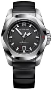 Amazon.com: Victorinox I.N.O.X. Small Black Dial Stainless Steel
