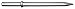 Champion Chisel, 1-1/8 by 6-Inch Hex Shank, 14-Inch Long Moil or Bull Point -Designed for 60lb & 90lb Pneumatic Hammers