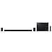 Samsung KM57C 5.1-Channel 460W Bluetooth Soundbar w/ Wireless Subwoofer (Renewed)