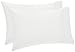 Amazon Brand – Pinzon 400-Thread-Count Hemstitch Egyptian Cotton Pillowcases - King, Eggshell (Set of 2)