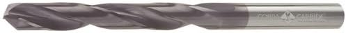 Cobra Carbide 31089 Micro Grain Solid Carbide Jobber Regular Length Drill Bit, Uncoated (Bright) Finish, Round Shank, Spiral Flute, 118 Degrees Four-Facet Point, 18.00mm Size, 150mm Length (Pack of 1)