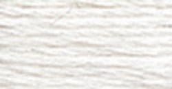 Anchor Threads Bulk Buy 6-Strand Embroidery Floss 8.75 Yards Snow White 4635-1 (12-Pack)