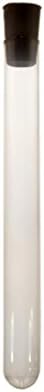 16 x 150 mm Glass Test Tubes with Rubber Stoppers, 10 Pack, KeL Scientific KS-204-RS10