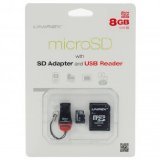 Unirex Micro SD Card with USB Reader and SD Adaptor (MSU-082)
