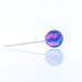 Cotton Candy Lollipops - Light Pink and Blue Swirl - 30 Count - Individually Wrapped - Includes 