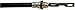 Dorman C660119 Rear Passenger Side Parking Brake Cable Compatible with Select Dodge Models