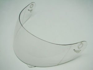 V136 Visor Shield Street Racing Motorcycle Helmet Accessories - Clear / One Size