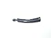Small Banana Hair Clip Ponytail Holder (Black) 3 7/8