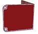 Acrimet Premium Metal Bookends Metallic Finishing (Heavy Duty) (Red Platinum) (1 Pair)