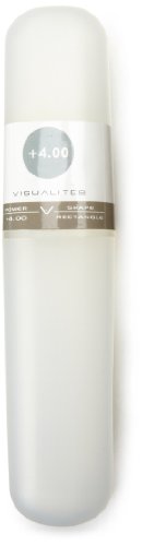 Visualites 201 Reading Glasses,Crystal Frame/Clear Lens,3.50 Strength,48 mm