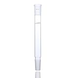 Laboy HMA010308 Glass Straight Connect Adapter 120 mm Between 24/40 Outer and Inner Joints Laboratory Glassware