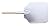 Koolee 16 Inch x 18 Inch Aluminum Pizza Peel with Wood Handle Luxury Paddle for Baking Homemade Pizza and Bread