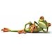 Ieasycan 3D Peep Frog Funny Car Stickers Truck Window Decal Graphics Sticker (8 W By 9 L, Sleeping Beauty)