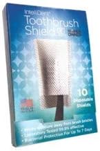 Intellident Antimicrobial Toothbrush Shields, 10 ea