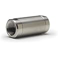 Strataflo 3/4" NPT Check Valve Stainless Steel, 1 psi Cracking Pressure, 3000 psi, Spring-Loaded, Inline Check Valve, 3395RB-075